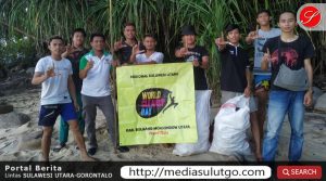 Jelang World Cleanup Day, WCD Bolmut Gelar Aksi Bersih-bersih Pantai Batu Pinagut
