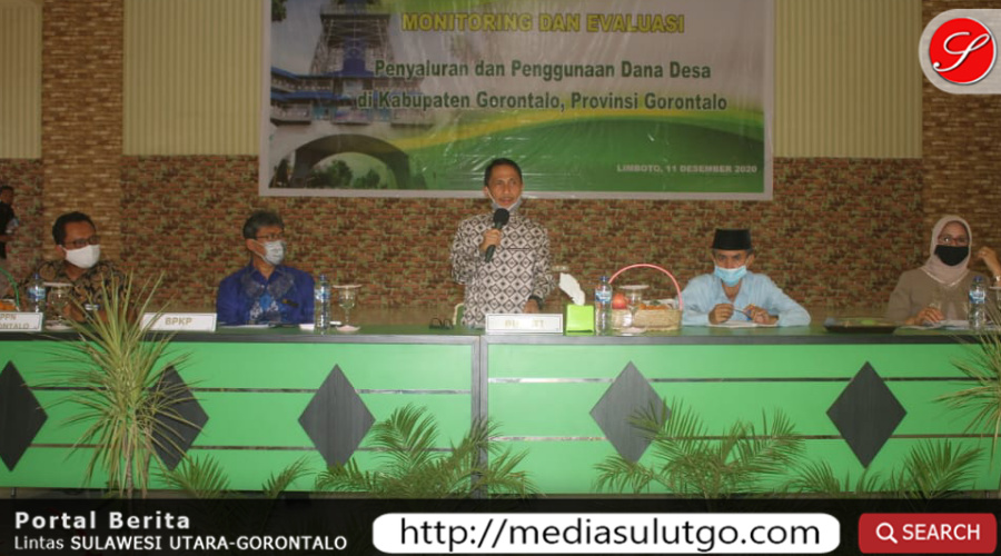 Monev Dana Desa Pemkab Gorontalo Tahun 2020