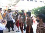 Kapolda Sulut Pantau Vaksinasi di SD St. Theresia Malalayang