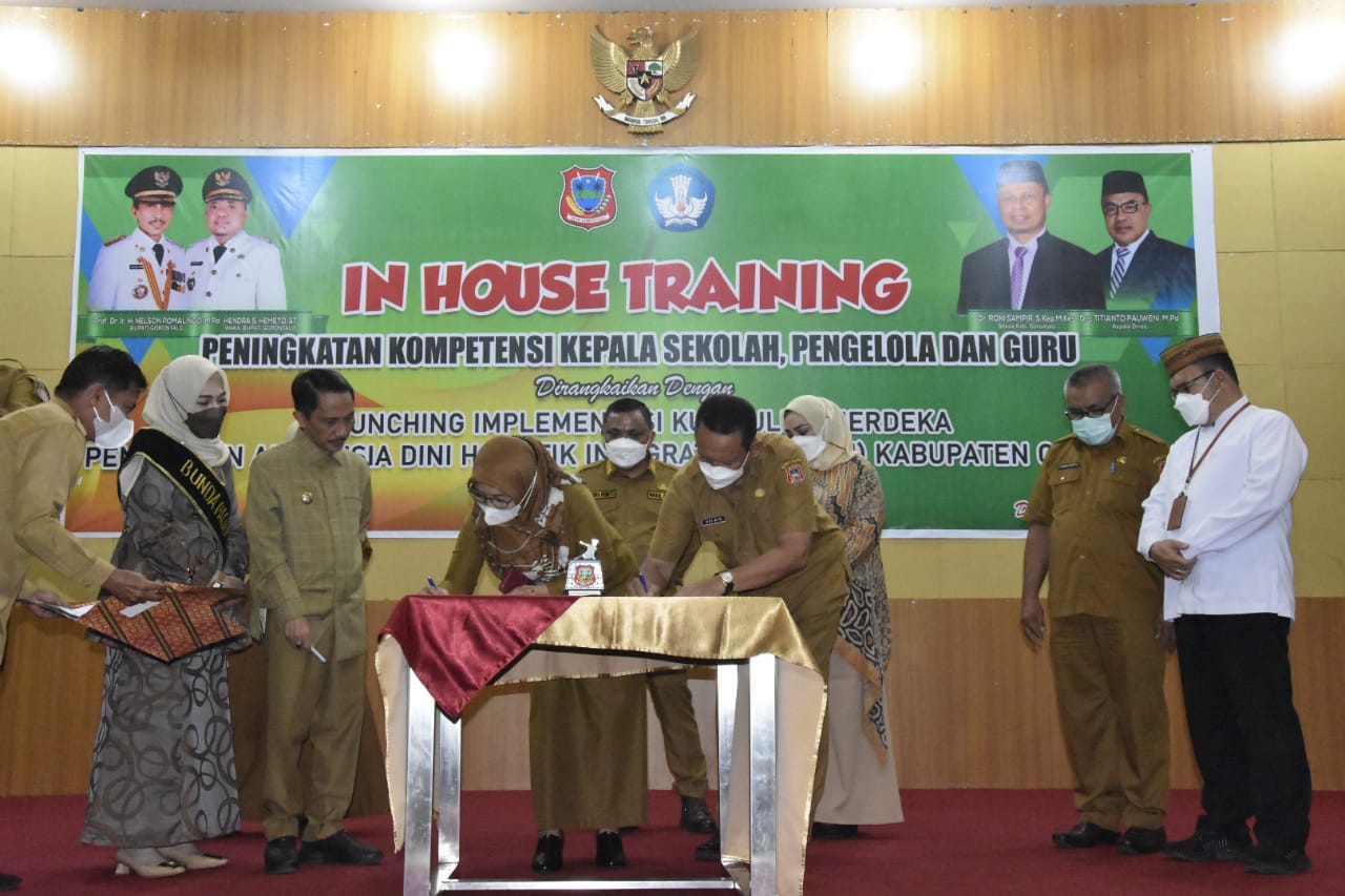 Dikbud Kabgor Gelar In House Training Para Guru PAUD