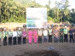 Kapolda Sulut Letakkan Batu Pertama Pembangunan Mako Polres Kepulauan Sitaro