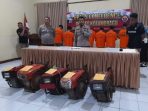 Polisi Bekuk Komplotan Pencuri Mesin Traktor di Kotamobagu dan Bolmong Raya