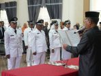 Bupati Gorut Lantik 22 Kades, 1 Diantaranya Penjabat Kades