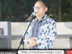 Momen Malam Pergantian Tahun, Bupati Thariq Modanggu Resmian Taman Air Mancur