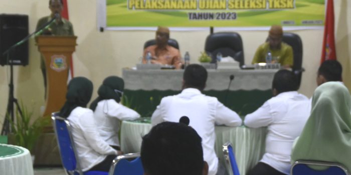 Gelar Rekruitmen Calon TKSK, Bupati Nelson: Ini Diproses Dengan Baik