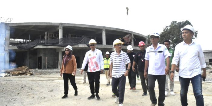 Progres Pembangunan Pasar Modern On The Track