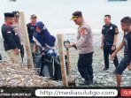 Kapolres Gorut Cek Langsung Rumah Warga Terdampak Abrasi Pantai