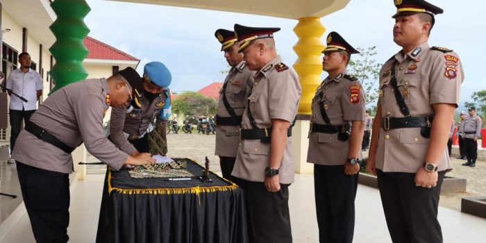 Dua Pejabat Utama Polres Gorontalo Utara Pindah Tugas