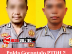 Polda Gorontalo PTDH 2 Anggota Polres Boalemo