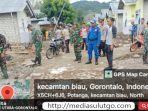 Pasca Banjir, Polisi bersama TNI Bantu Warga Bersihkan Sisa Material