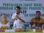 Baznas Kabgor Salurkan Bantuan Zakat Maal Ekonomi Produktif