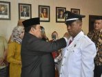 Bupati Boalemo Resmi Lantik Samsudin Taliki Sebagai Pj. Kepala Desa Mustika