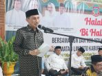 Hadiri Halal Bi Halal di Kayubulan, Nelson Bilang Ini!!!!