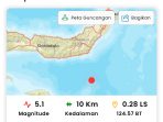 Gempa M 5,1 Guncang Bolsel, Tidak Berpotensi Tsunami