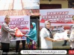 Hari ke 9 Ramadhan, Polres Gorut Bagikan Paket Bapokting di Masyarakat