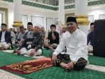 Bupati Depri Pontoh Mengikuti Sidang Isbat Secara Virtual di Masjid Agung Boroko