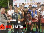 Bupati Hendriwan Tutup Turnamen Voly Ball Cup Desa Ayuhulalo