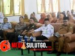 Bupati Hendriwan Hadiri Pisah Sambut Kepala Kemenag Boalemo