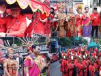 Ekspresikan Kebudayaan, PDI Perjuangan Pawai Budaya Daftarkan Caleg ke KPU