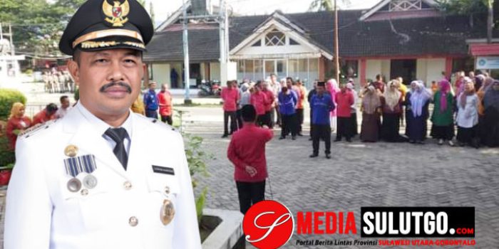 Pimpin Apel Pagi, Pj Bupati Sherman Moridu Sentil Kedisiplinan ASN