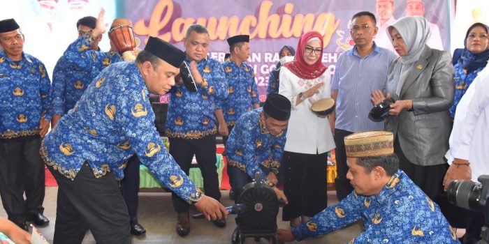 Pemkab Gorontalo Launching Inovasi Mall UKBM dan GRS