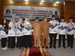 Fory Naway Hadiri konferensi kerja IV PGRI Provinsi Gorontalo