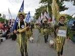Karnaval Budaya Gorontalo, Tampilkan Kostum Tema Kelapa