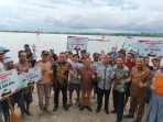 Meriahkan FPDL, Dinas Perikanan Kabgor Gelar Lomba Perahu Dayung