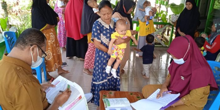 Puskesmas Botumoito Terus Tingkatkan Pelayanan Kesehatan Pada Posyandu Bayi Balita