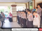 Kabag Ops Polres Gorut Pimpin Pengamanan Aksi Demo di Kantor Bupati