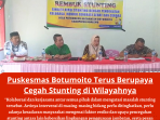 Puskesmas Botumoito Terus Berupaya Cegah Stunting di Wilayahnya