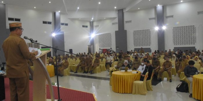 Sekda Roni Buka Rakor TPPO dan Launching DRPPA Kabupaten Gorontalo