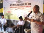 Wakili Bupati Bolmut, Abdul Mutoh Buka Kegiatan Rembuk Pergerakan
