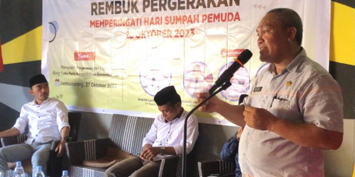 Wakili Bupati Bolmut, Abdul Mutoh Buka Kegiatan Rembuk Pergerakan