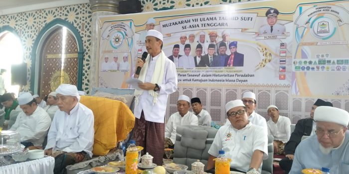 Nelson Jadi Pembicara Pada Muzakarah Ke-VII Ulama Tauhid Shufi se-Asia Tenggara di Aceh Singkil