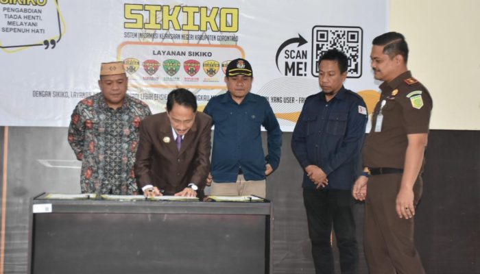 Apresiasi Launching Aplikasi Sikiko, Nelson : Permudah Layanan Kepada Masyarakat