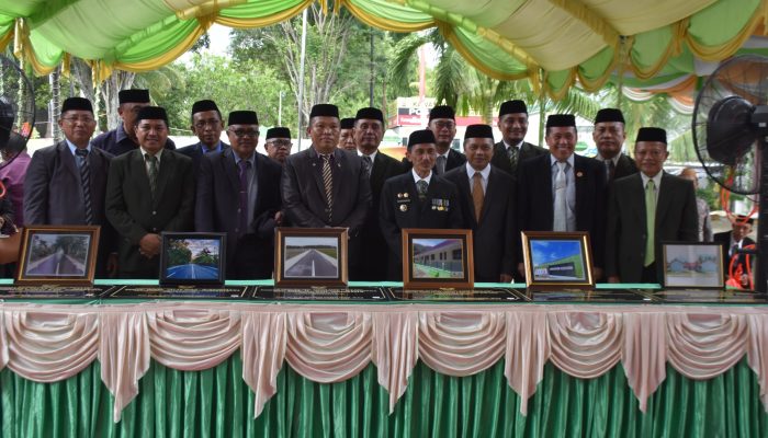 Milad Kabgor Ke-350, Nelson Resmikan Puluhan Paket Proyek Fisik