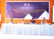 DLH Bolmut Gelar Sosialisasi Pengendalian Pencemaran dan Kerusakan Lingkungan Hidup