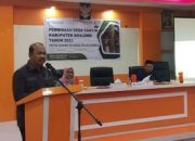 Bupati Sherman Moridu Hadiri Pembinaan Desa Cinta Statistik