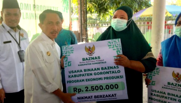 Dibawah Dukungan Bupati Nelson Baznas Konsisten Salurkan Bantuan ke Masyarakat