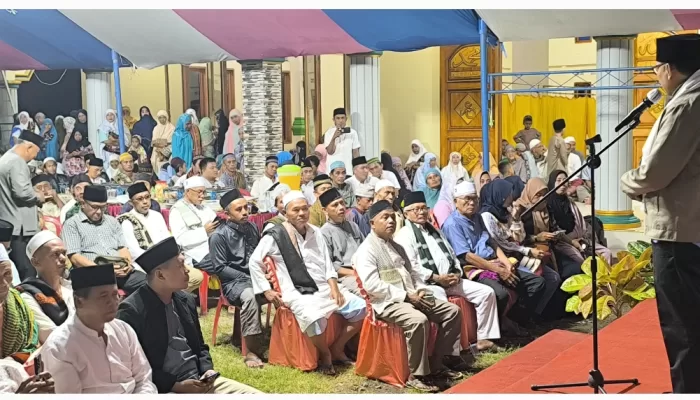 Bupati Limi Mokodompit Laksanakan Safari Ramadhan di Masjid Thoriqul Jannah Desa Tadoy