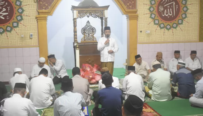 Safari Ramadhan di Paguyaman, Sherman Moridu: Momen Ramadan Harus dimanfaatkan Sebaik Mungkin