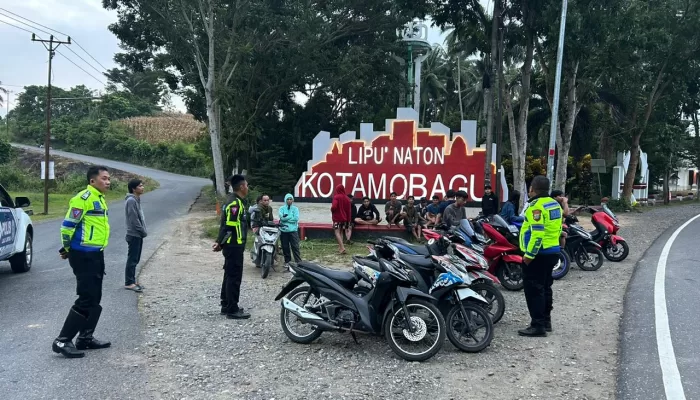 Polres Kotamobagu Gelar Patroli Sahur On The Road