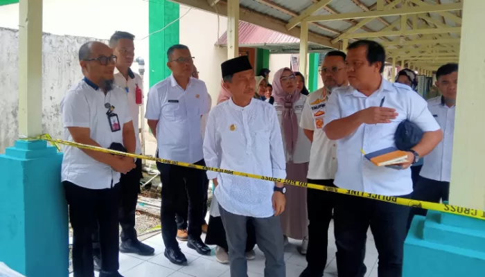 Tinjau RSUD MM Dunda Limboto Pasca Kebakaran, Nelson: Kita Siapkan 1.5 Miliar