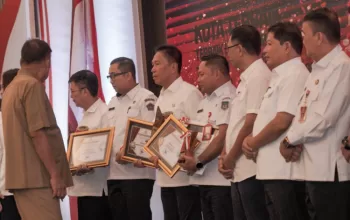 Pemkab Bolsel Terima Penghargaan, pada Agenda Musrenbang RPJPD Sulut 2025-2045