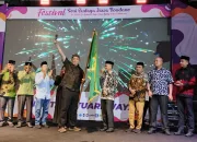 Haris Tome Hadiri Festival Seni Budaya Jaton XVIII se-Indonesia Timur Tahun 2024 di Pohuwato