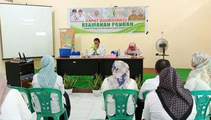 Dinas Ketahanan Pangan Kabgor Gelar Rakor Keamanan Pangan