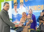 Nawir Tondako Launching Layanan Ibu Terpadu Eliminasi Stunting 