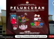 Sukseskan Pilkada 2024, KPU Gorut Gelar Luncuran Tahapan Pilkada 2024