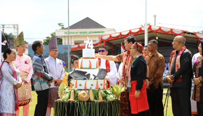 Wagub Steven Kandow Hadiri Perayaan HUT ke-74 GMIBM di Kotamobagu